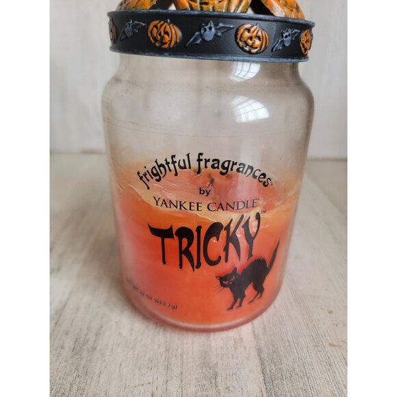 Yankee Candle‎ frightful fragrance tricky pumpkin cover - Picture 2 of 9